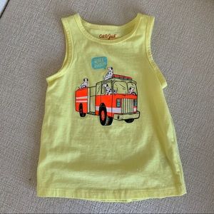 Unisex Cat & Jack Dalmatian Fire Truck Tank